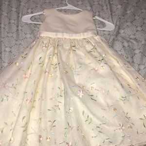 Formal Ivory colored girls dress!